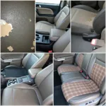 Examples of Car Seat Damage