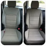 Before and After Car Seat Repair