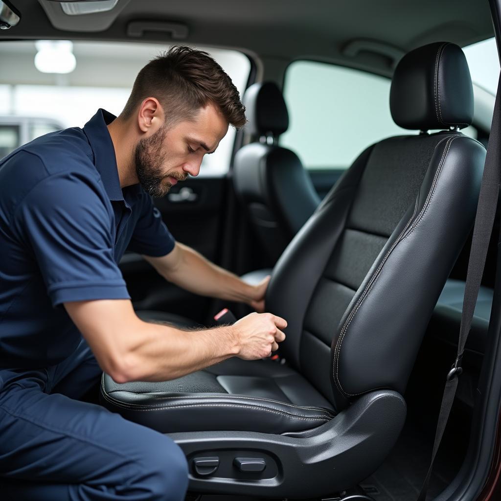 Factors Affecting Car Seat Repair Costs