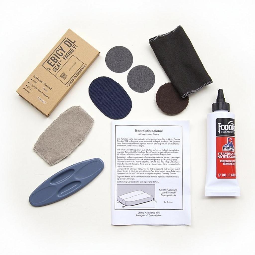 Car Seat Repair Kit Contents