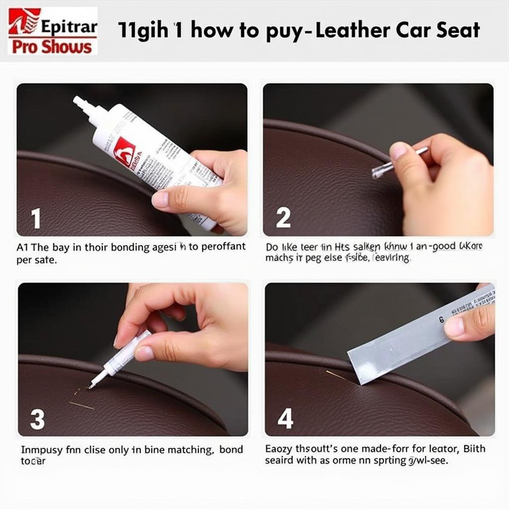 Using a Car Seat Repair Kit