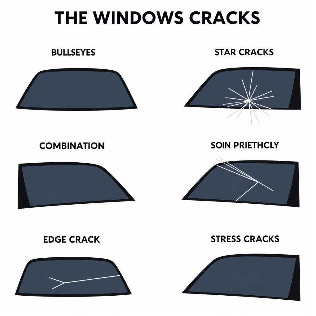 Types of Car Side Window Cracks