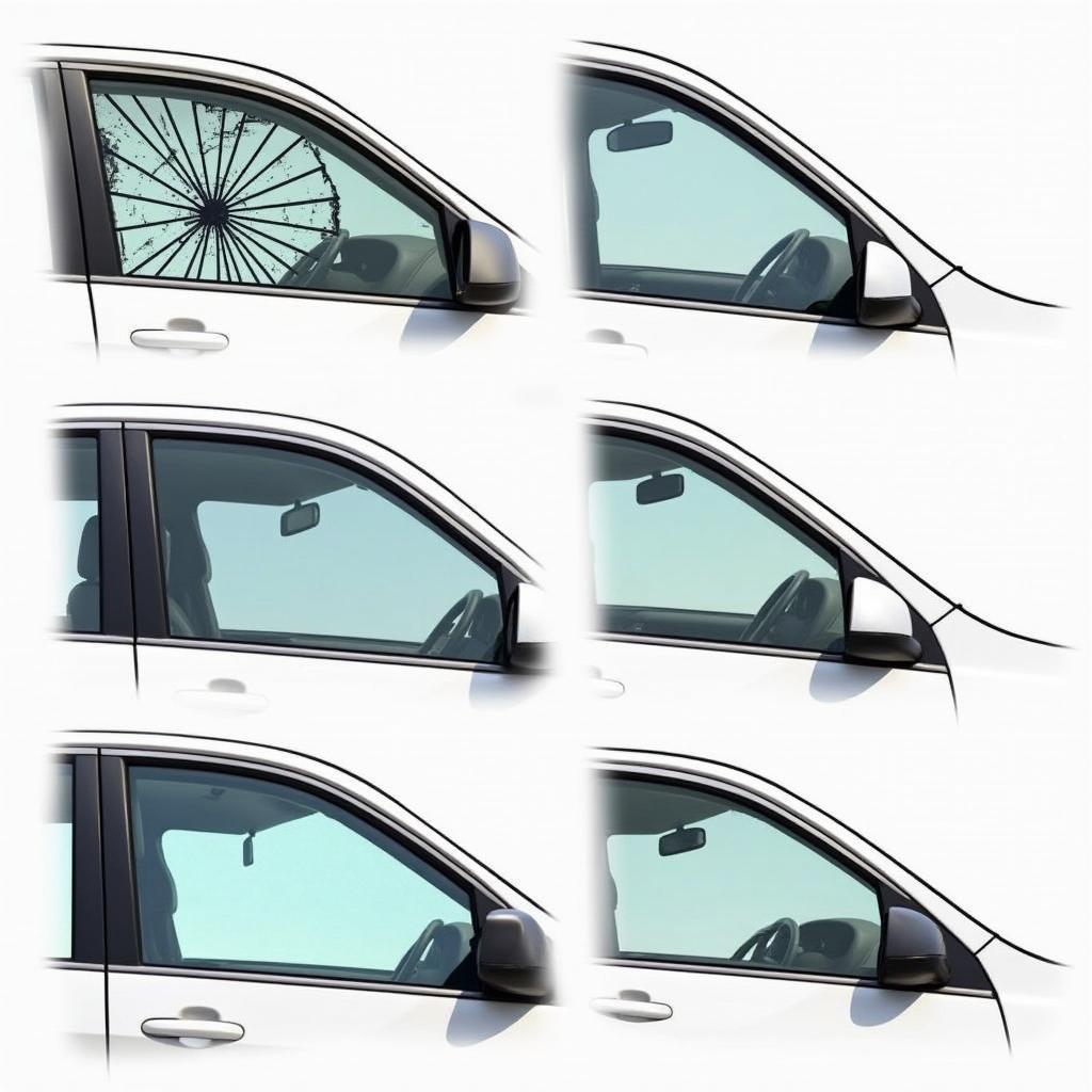 Types of Car Side Window Damage