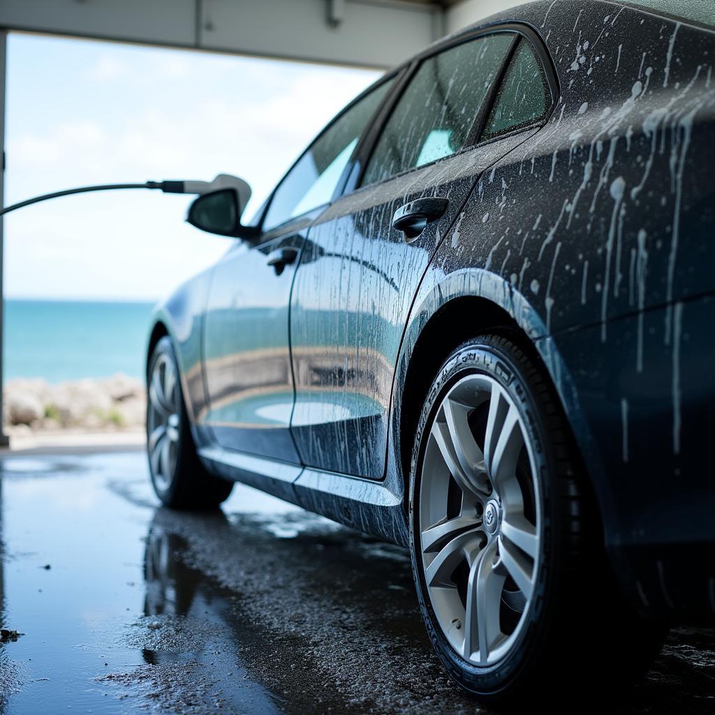 Car wash in Penzance for rust prevention