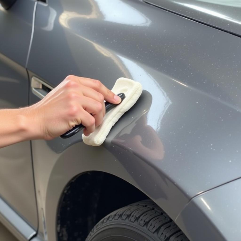 Car Waxing after Paint Repair in Aylesbury