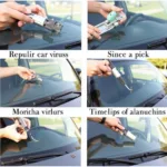 Car Window Chip Repair Process