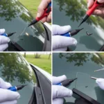 Car window chip repair process in Suffolk VA