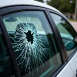 Car Window Crack in Katy, Texas