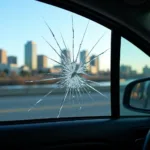 Car Window Crack in Portland