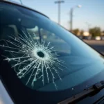 Car Window Crack in Santa Paula