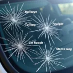 Car Window Crack Types