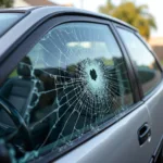 Car Window Damage in 91765