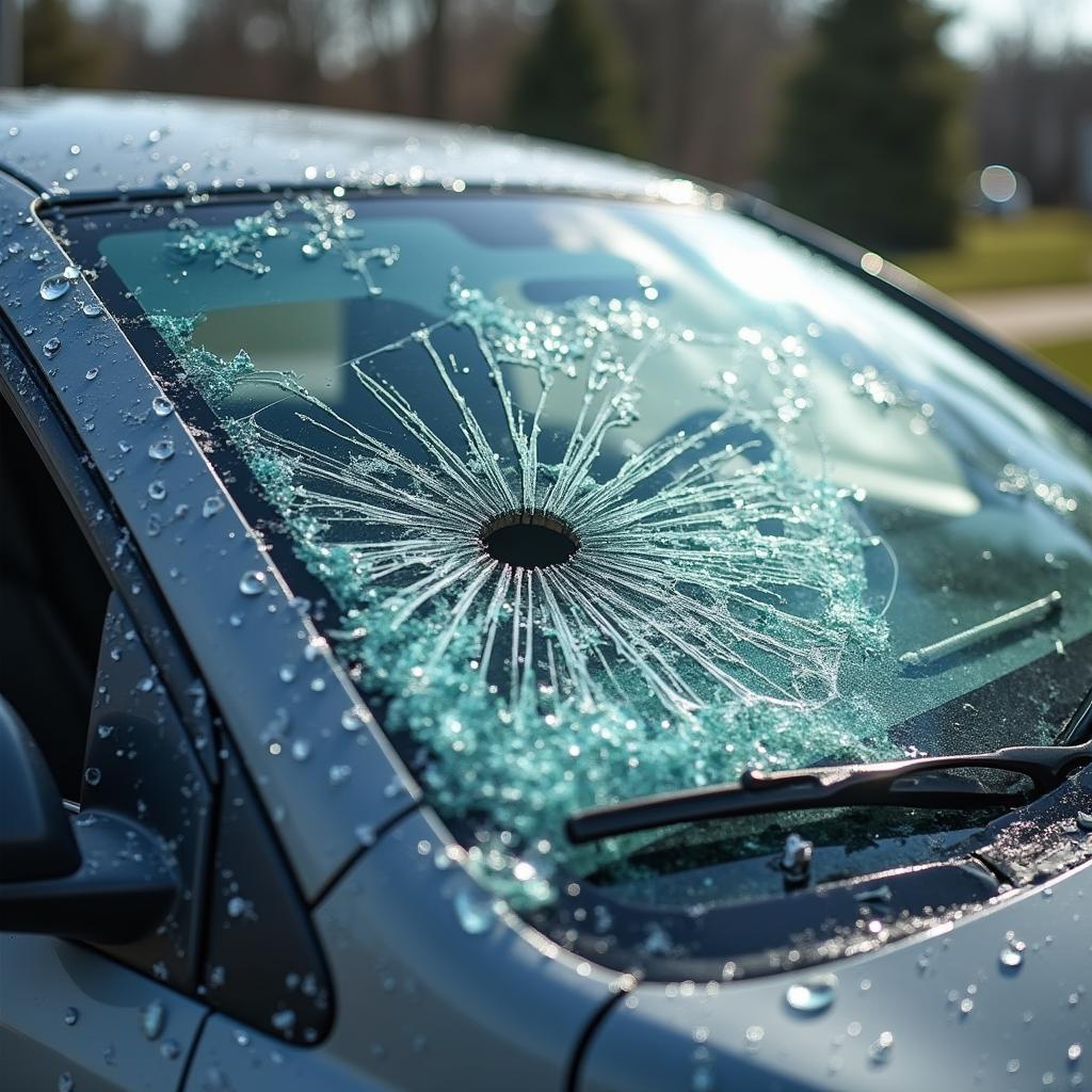 Car Window Damage in Jackson TN