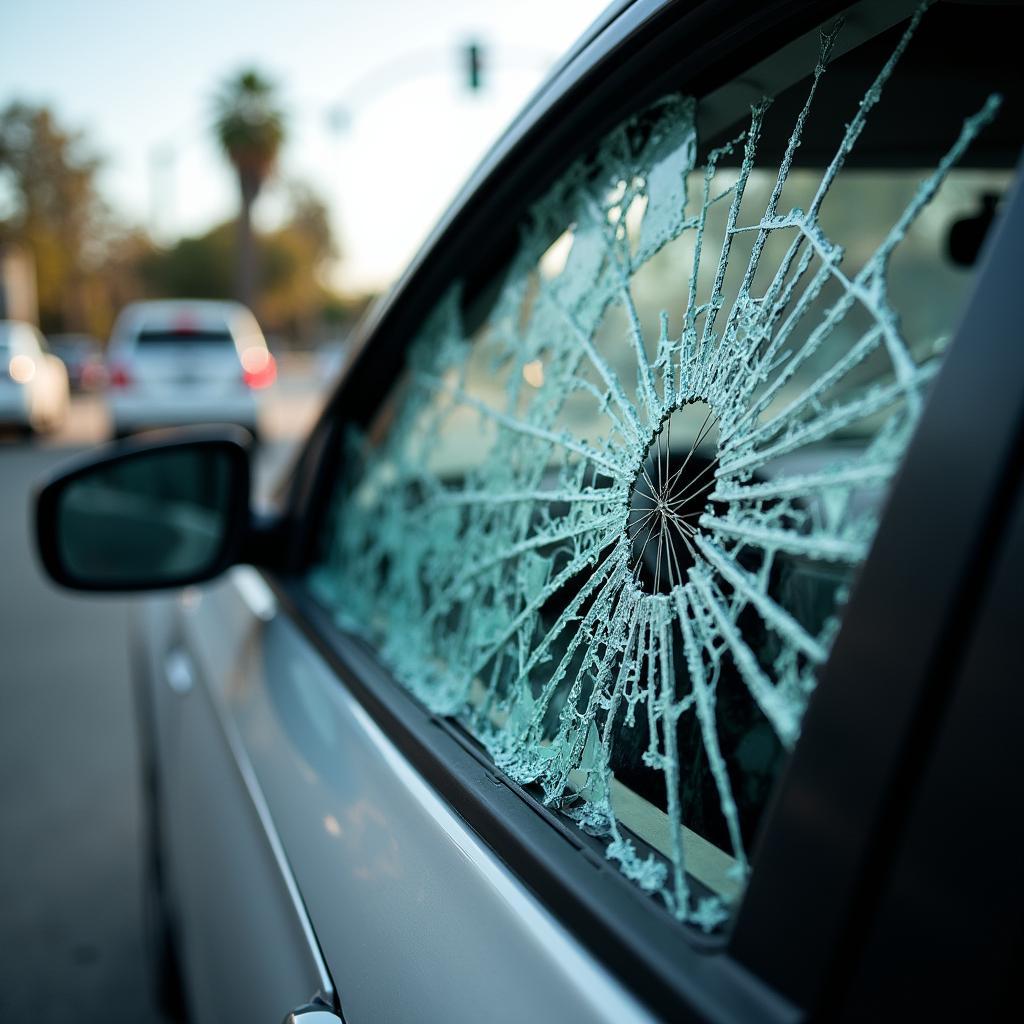 Car Window Damage in Los Angeles