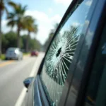 Car Window Damage in Miami Gardens