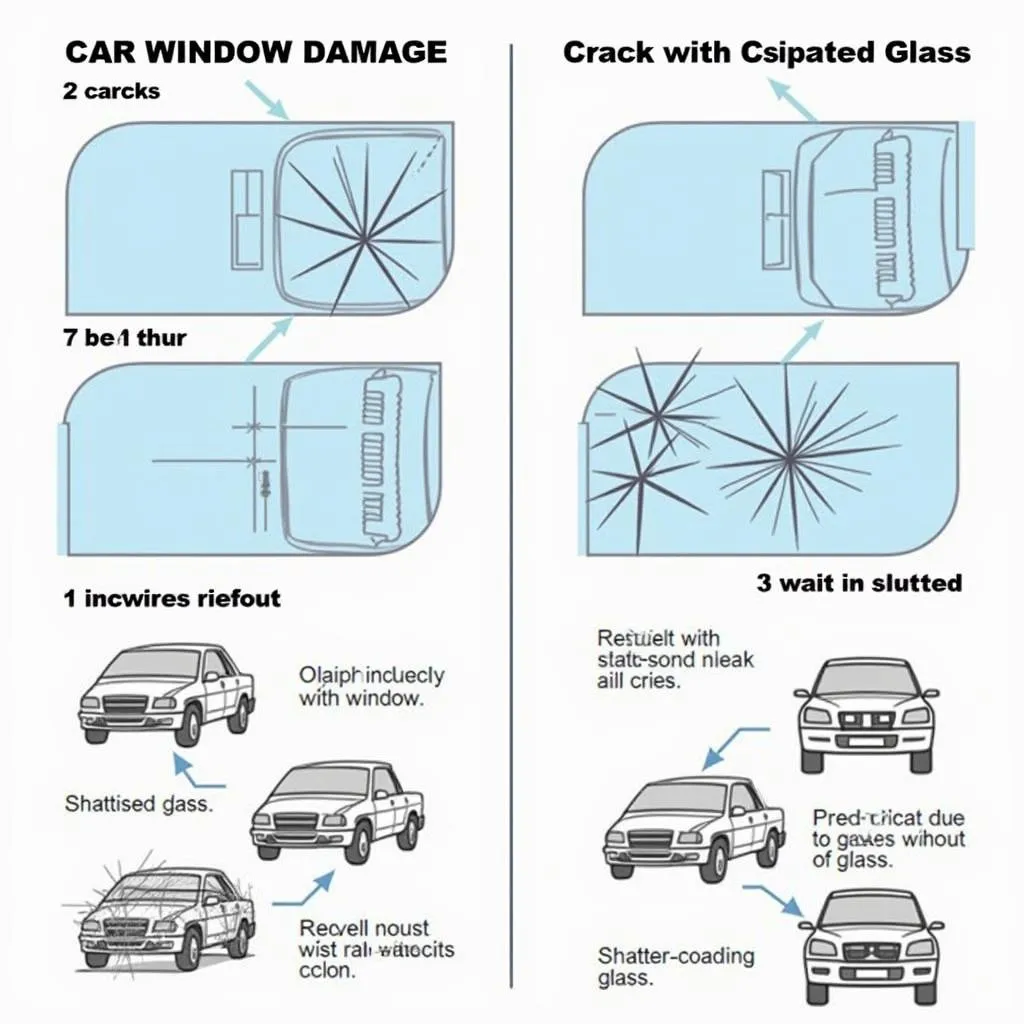 Types of Car Window Damage