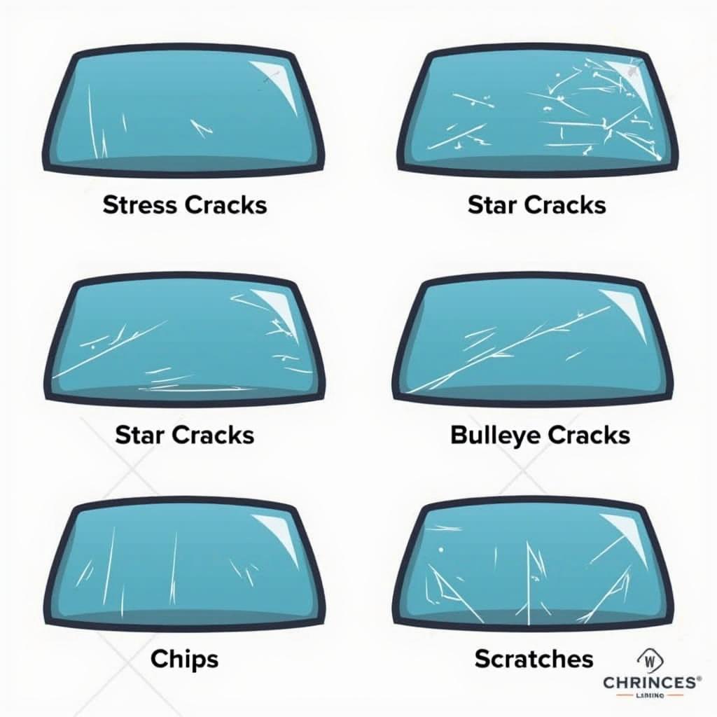 Different Types of Car Window Damage