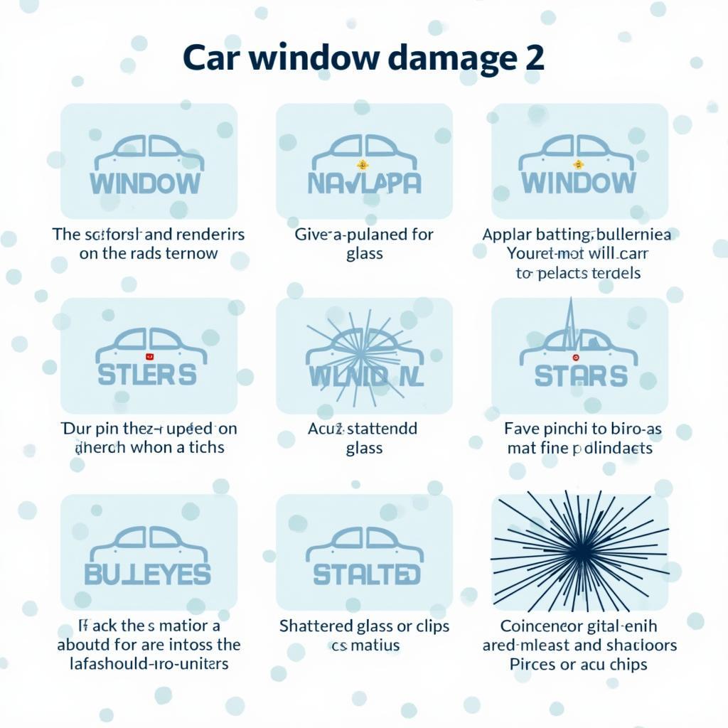 Types of Car Window Damage