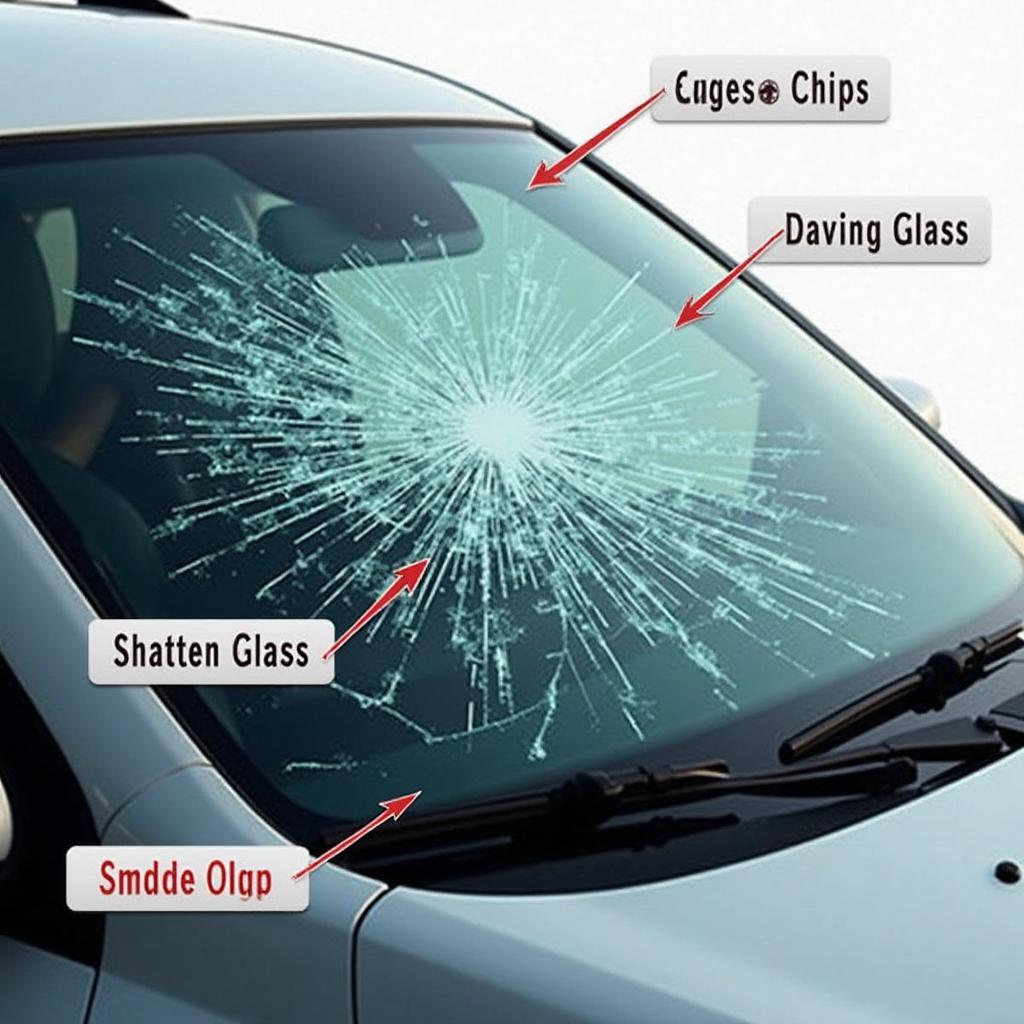 Types of Car Window Damage