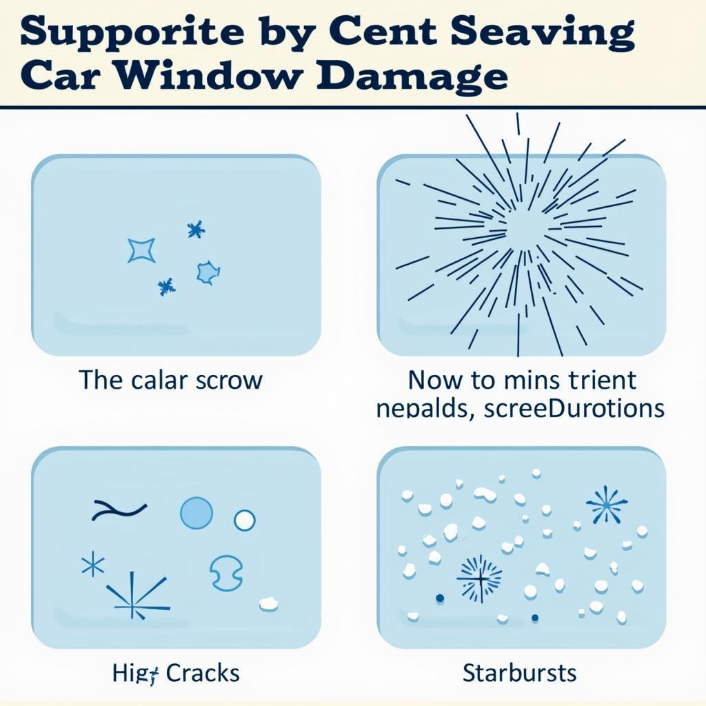 Types of Car Window Damage