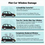 Types of Car Window Damage