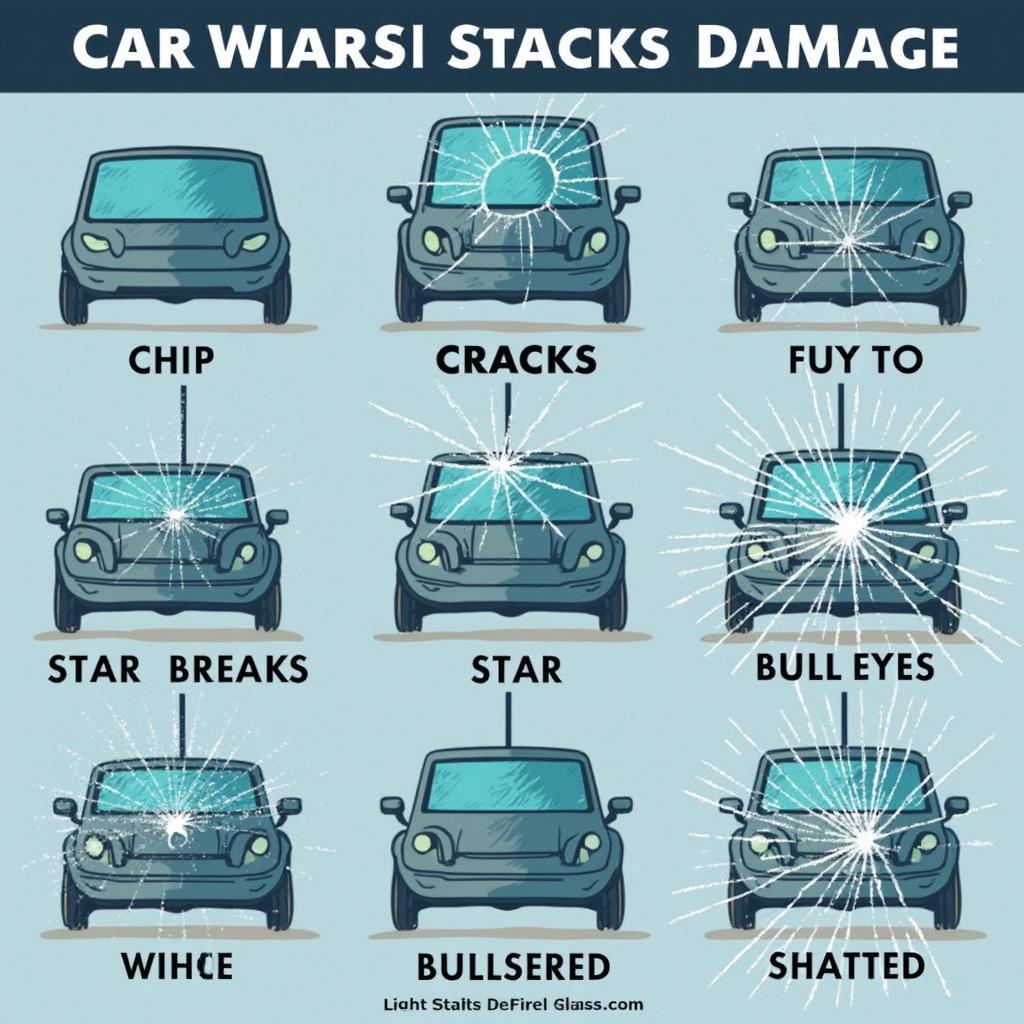 Types of Car Window Damage