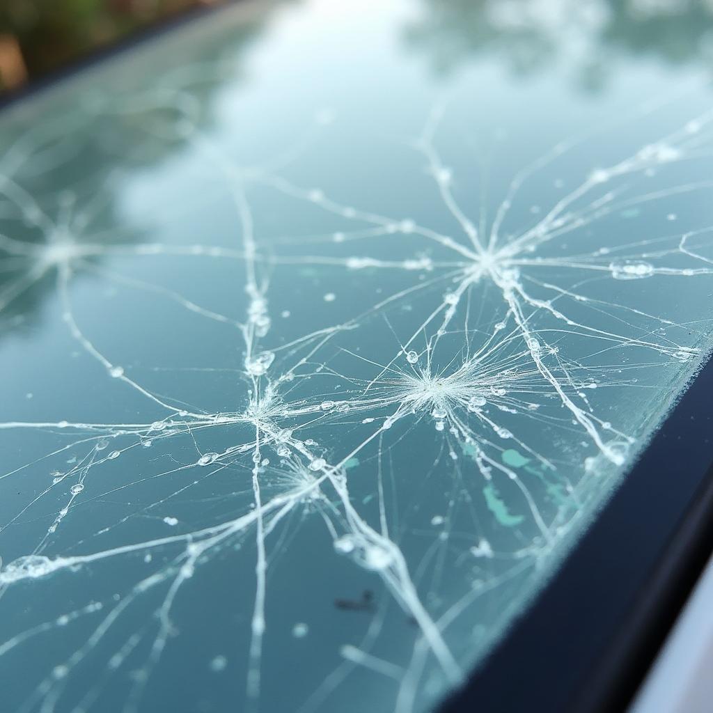 Types of Car Window Glass Damage