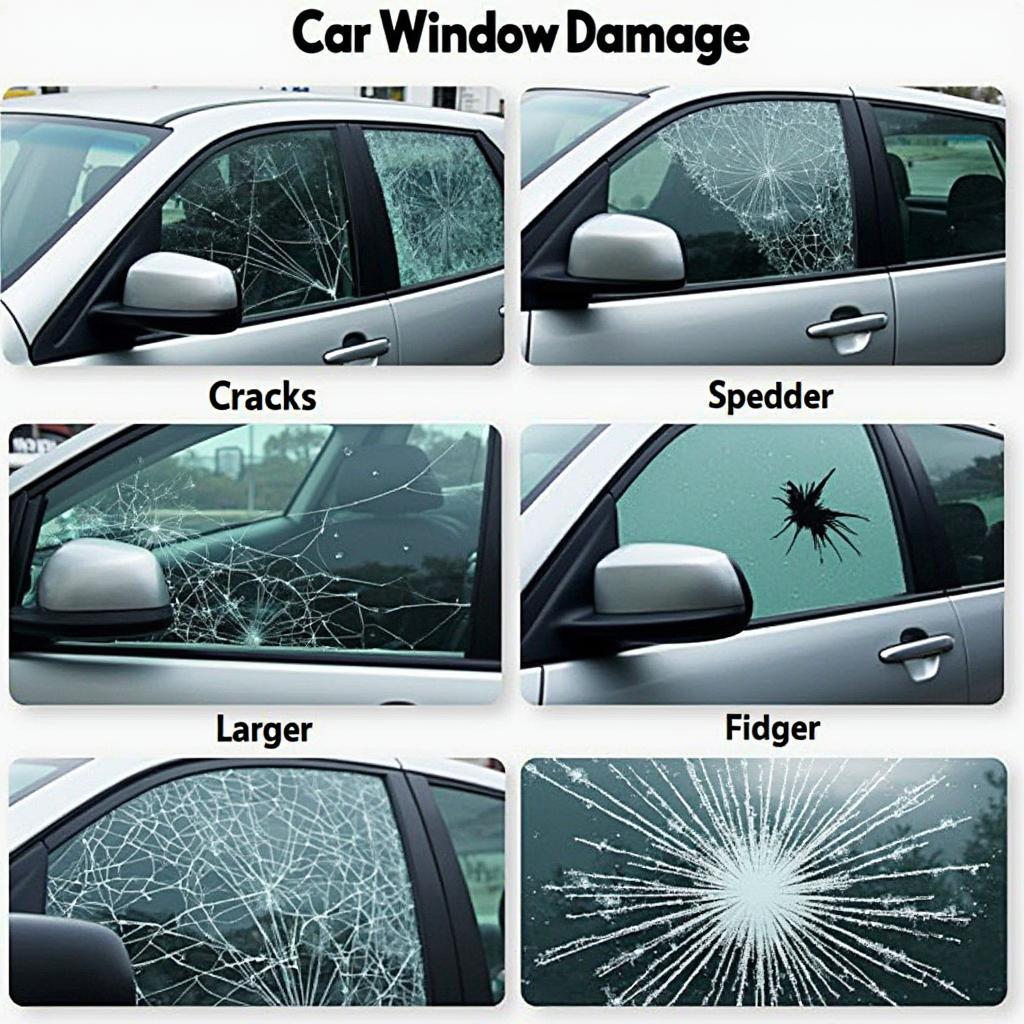 Different Types of Car Window Damage