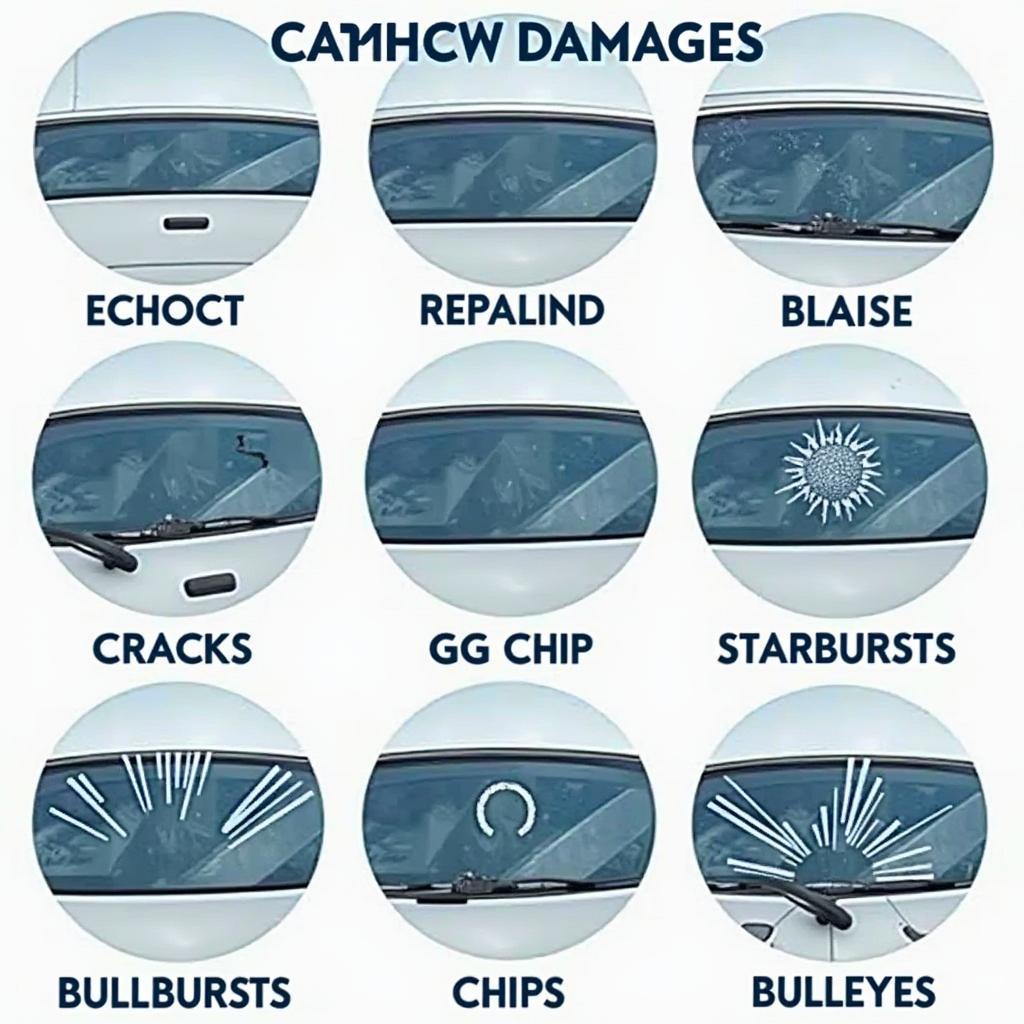 Types of Car Window Damage