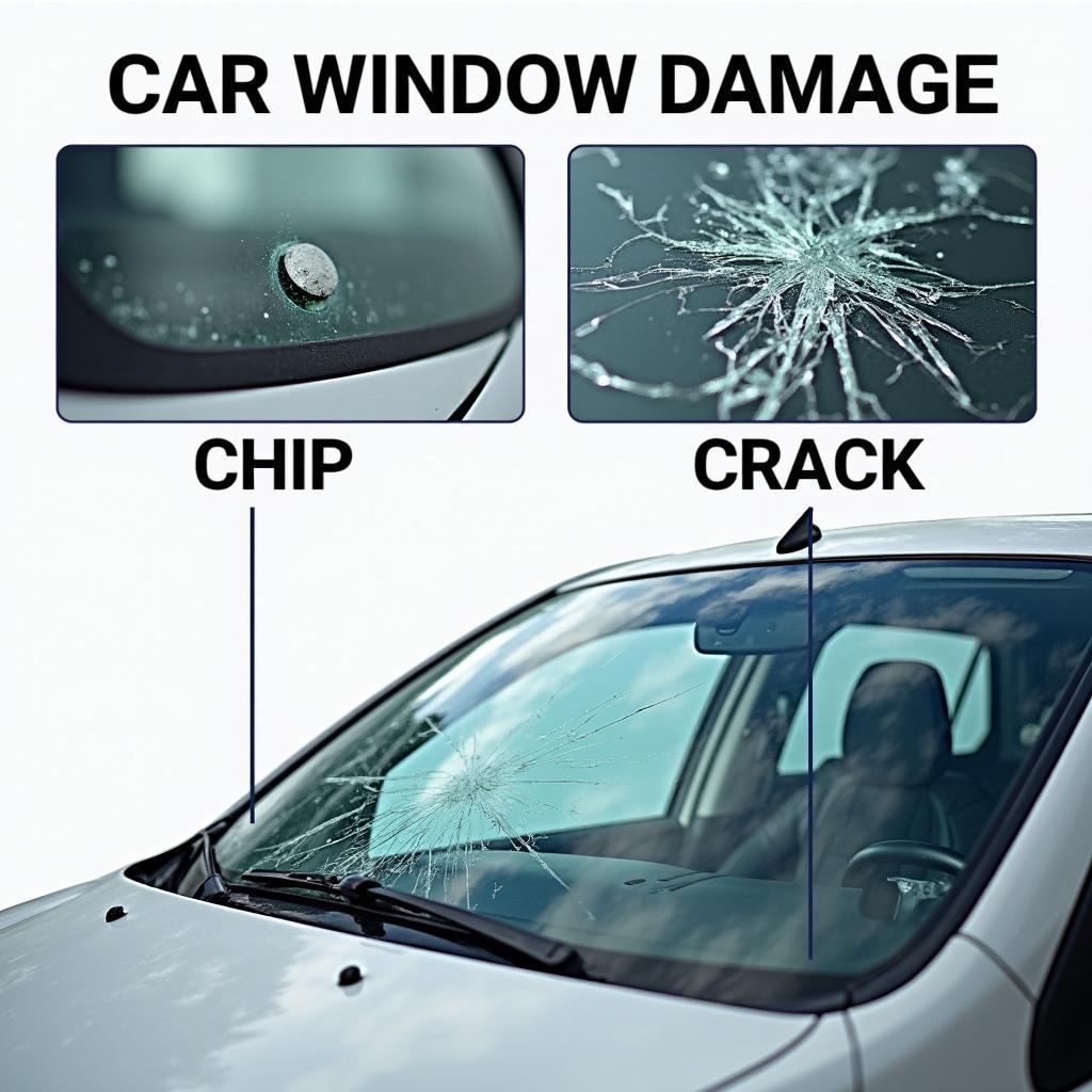 Types of Car Window Damage