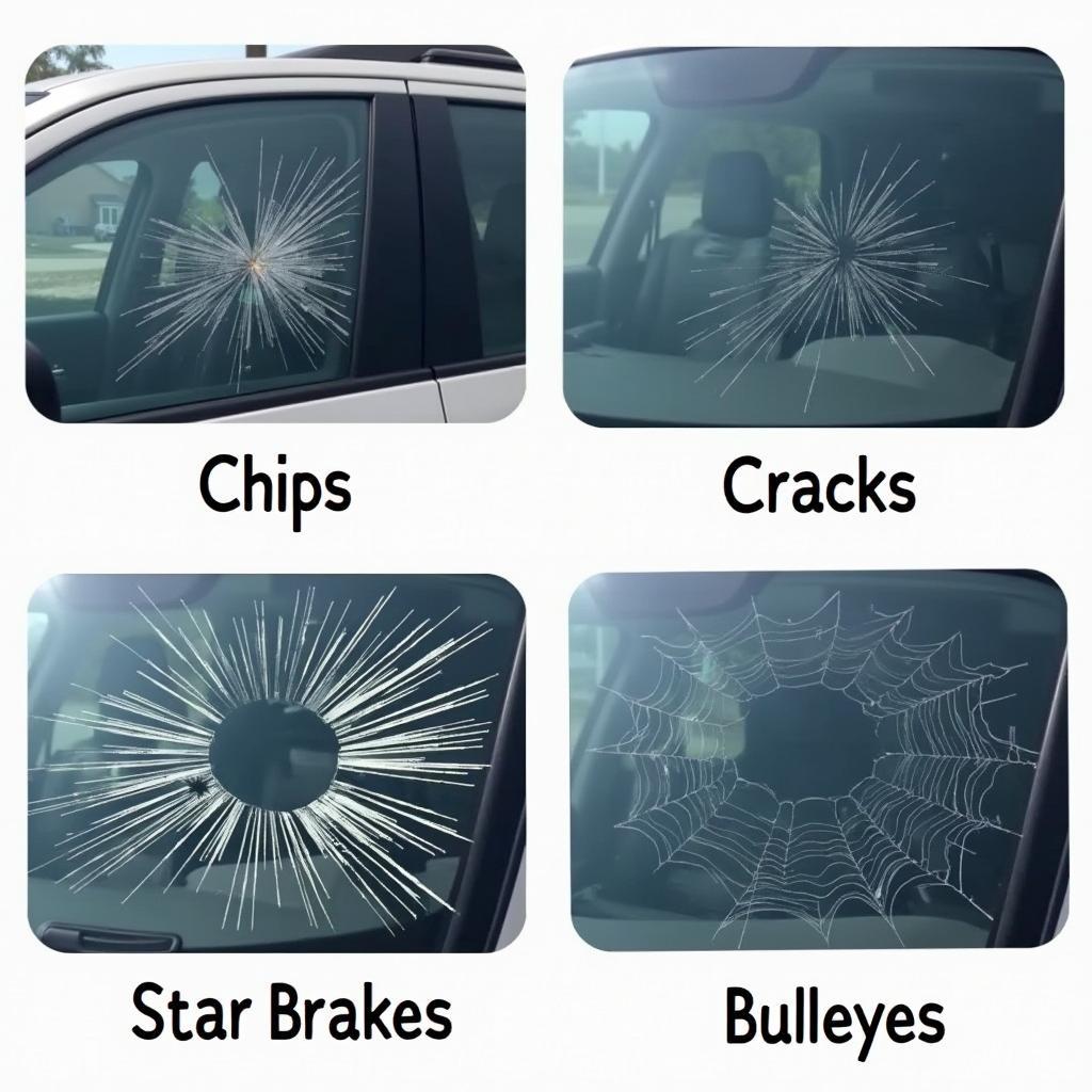 Types of Car Window Damage