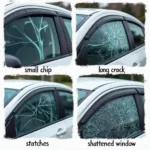 Types of Car Window Damage