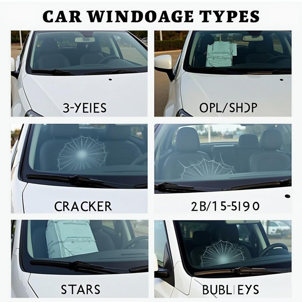 Types of Car Window Damage