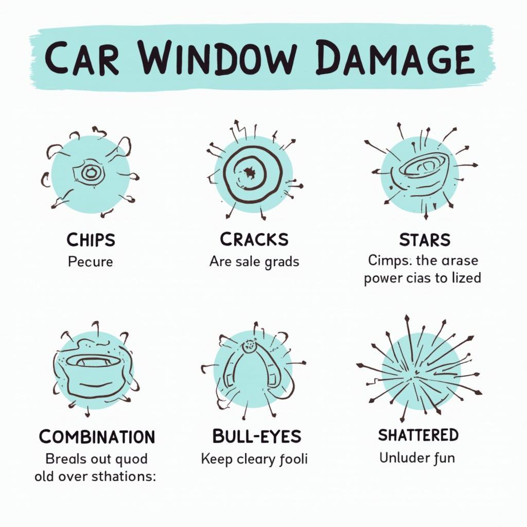 Car Window Damage Types