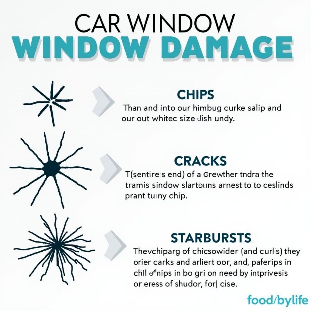 Types of Car Window Damage