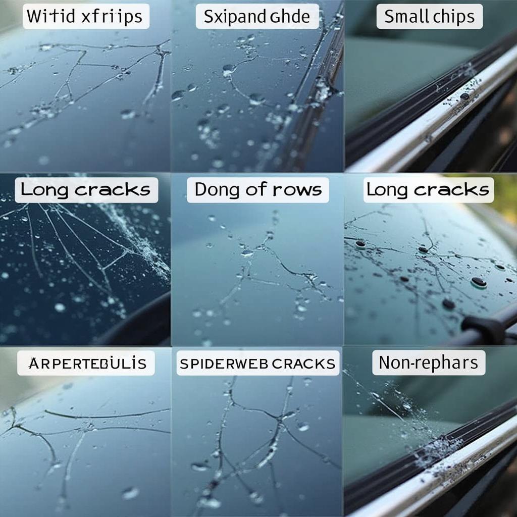 Types of Car Window Damage