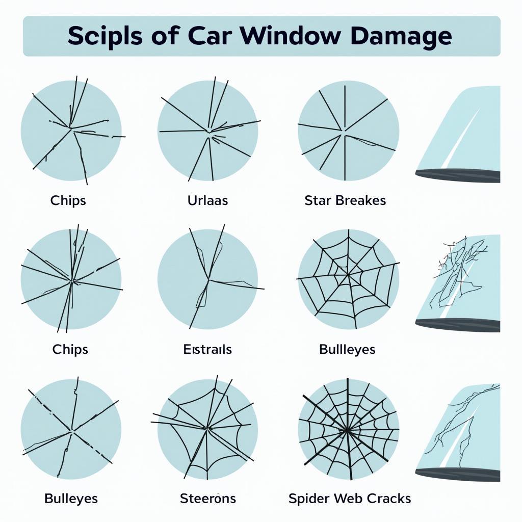 Types of Car Window Damage