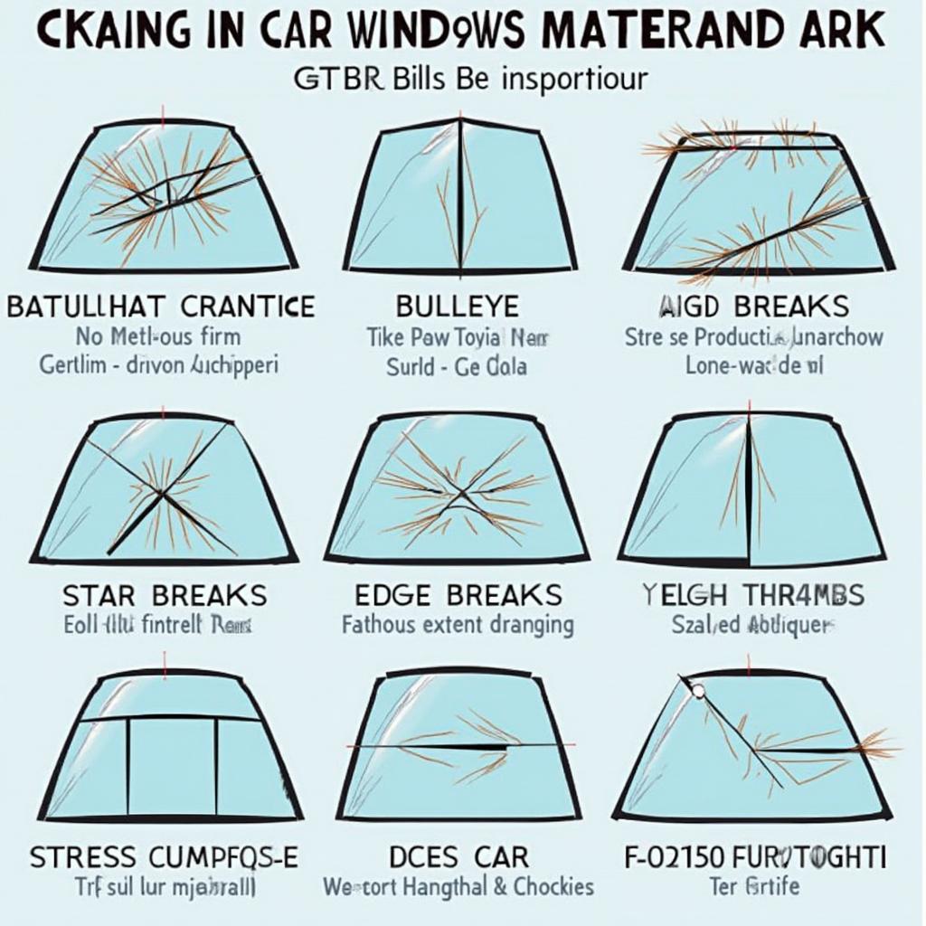 Types of Car Window Damage