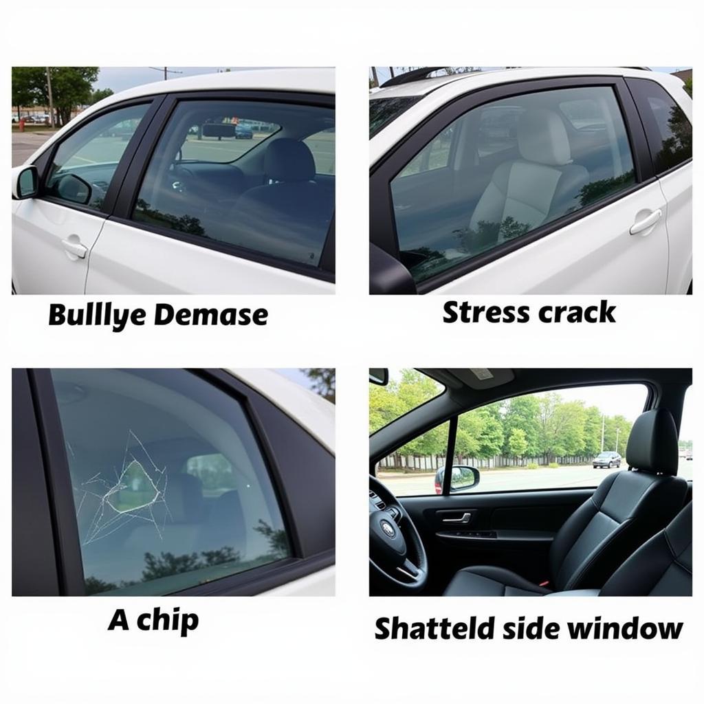 Types of Car Window Damage