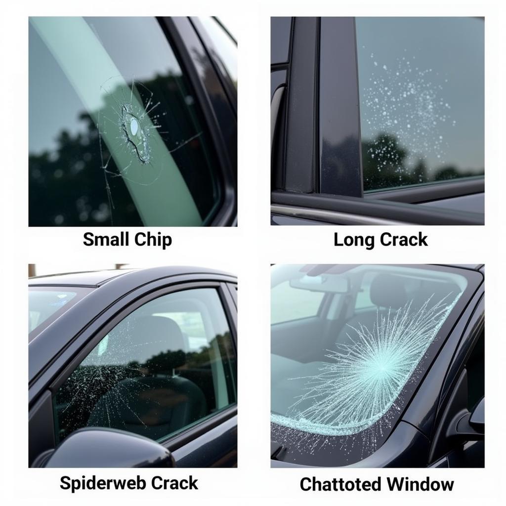 Types of Car Window Damage