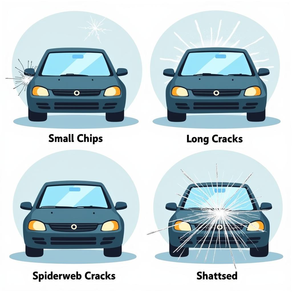 Types of Car Window Damage