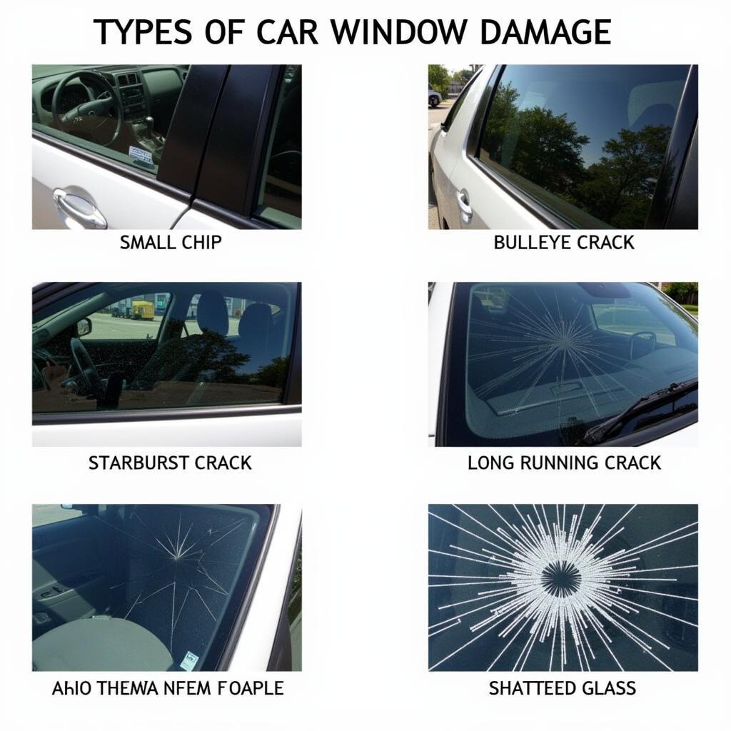 Types of Car Window Damage