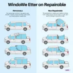 Car Window Damage Types