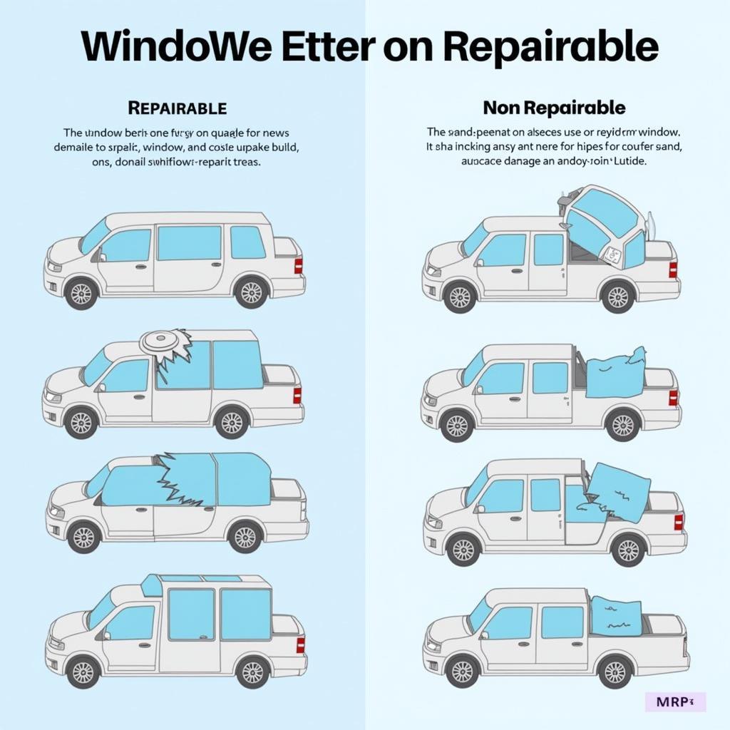 Car Window Damage Types