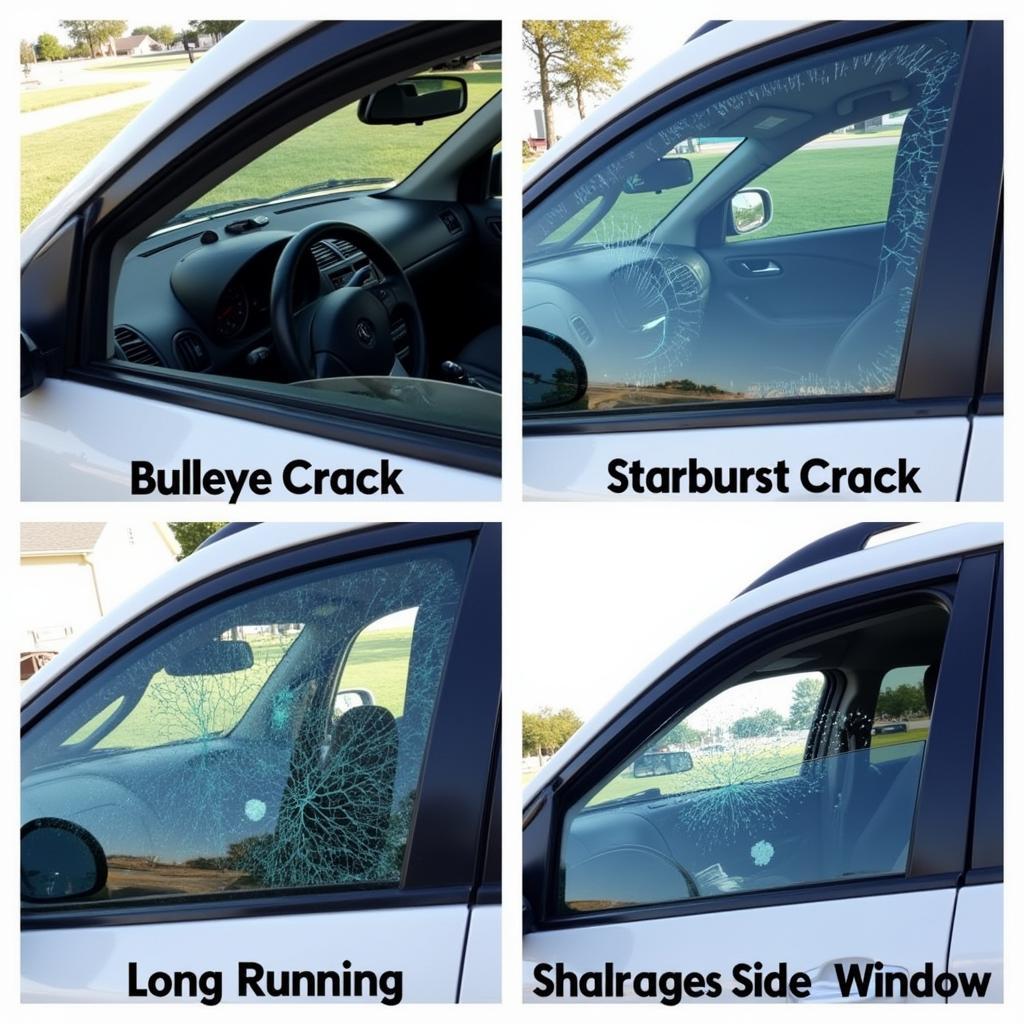 Types of Car Window Damage in Aurora, IL