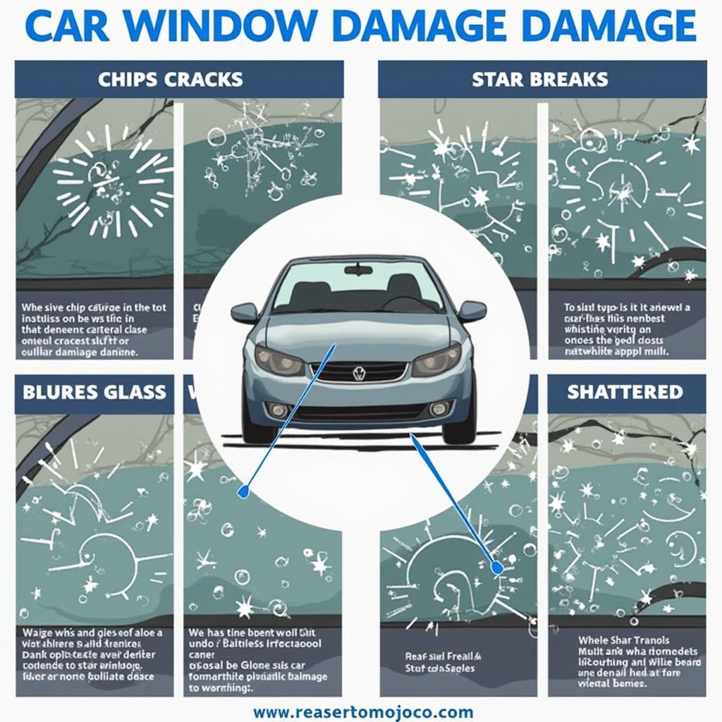 Common Car Window Damage Types in Eugene, OR