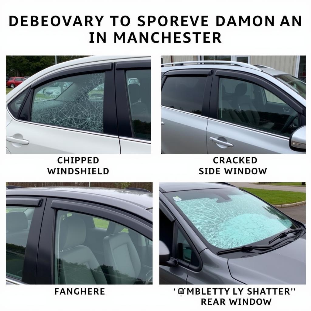 Car Window Damage Types in Manchester