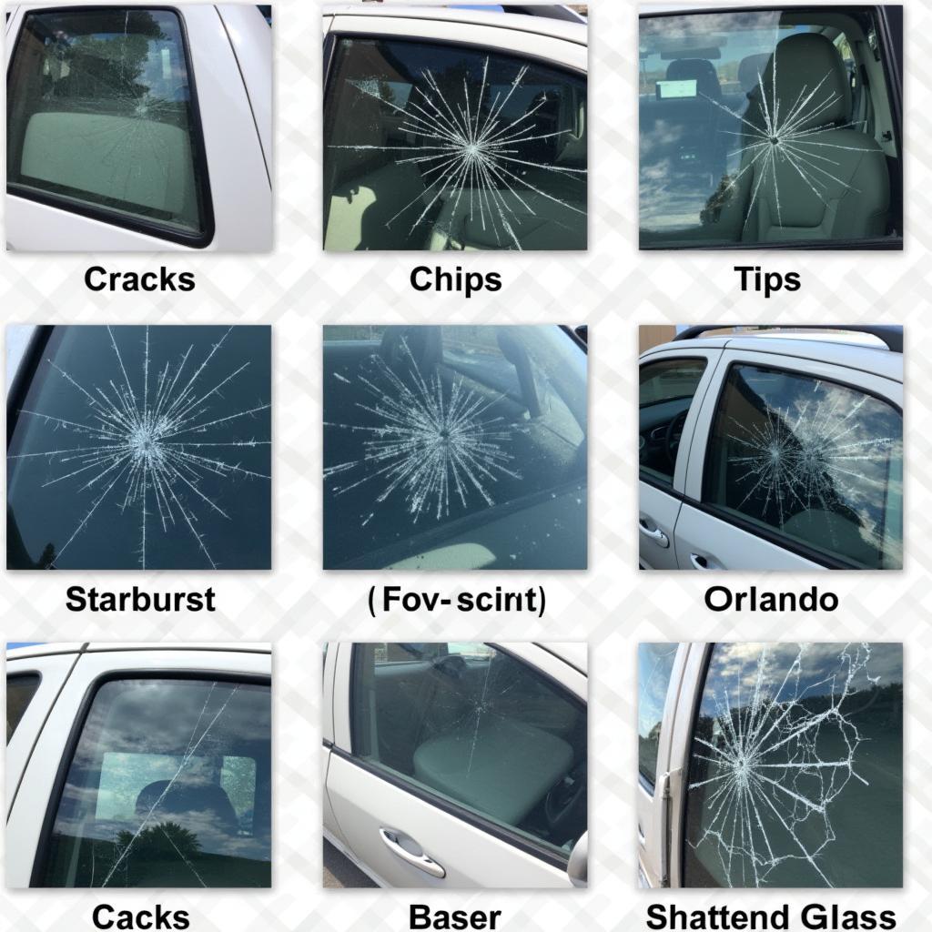 Types of Car Window Damage in Orlando