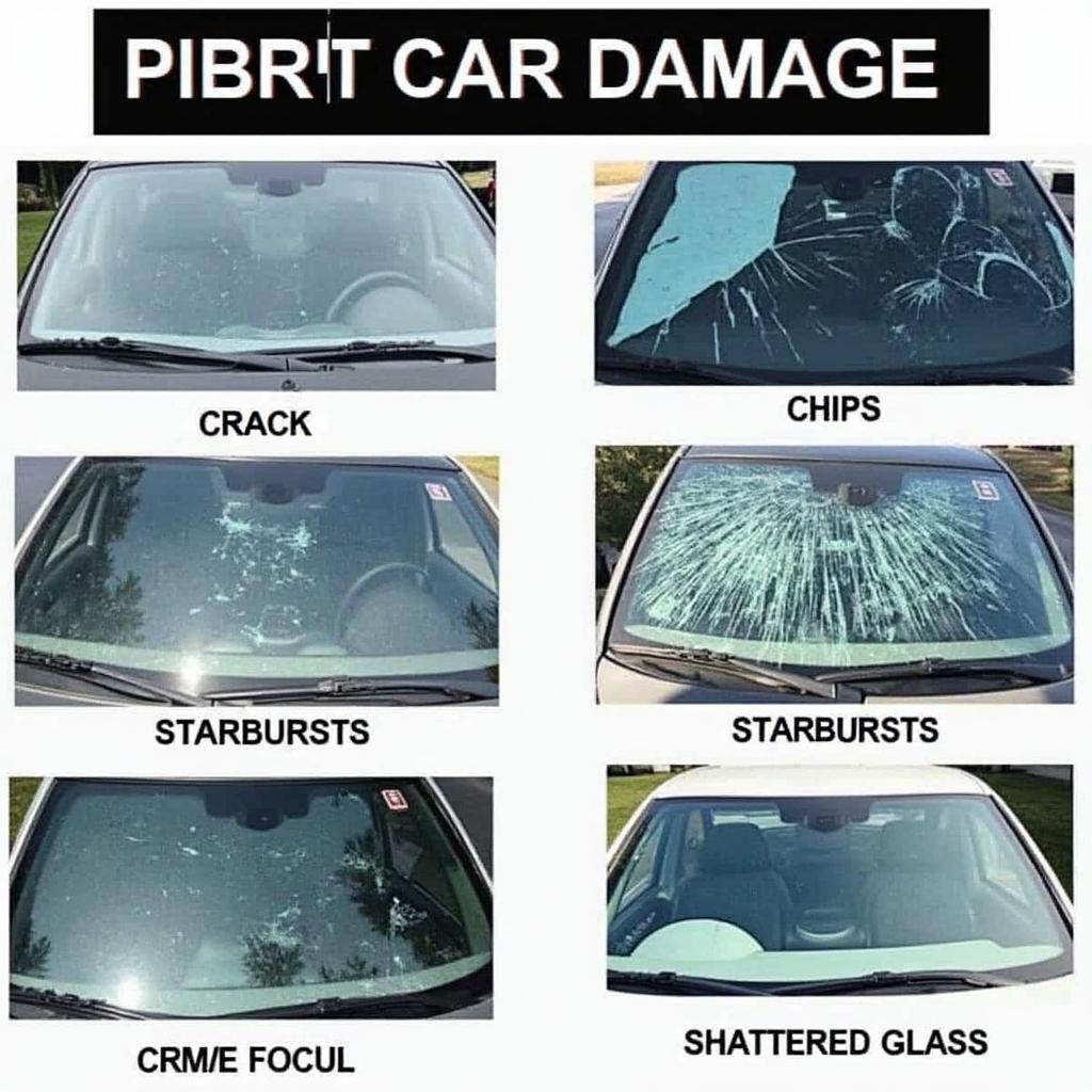 Types of Car Window Damage in Perris