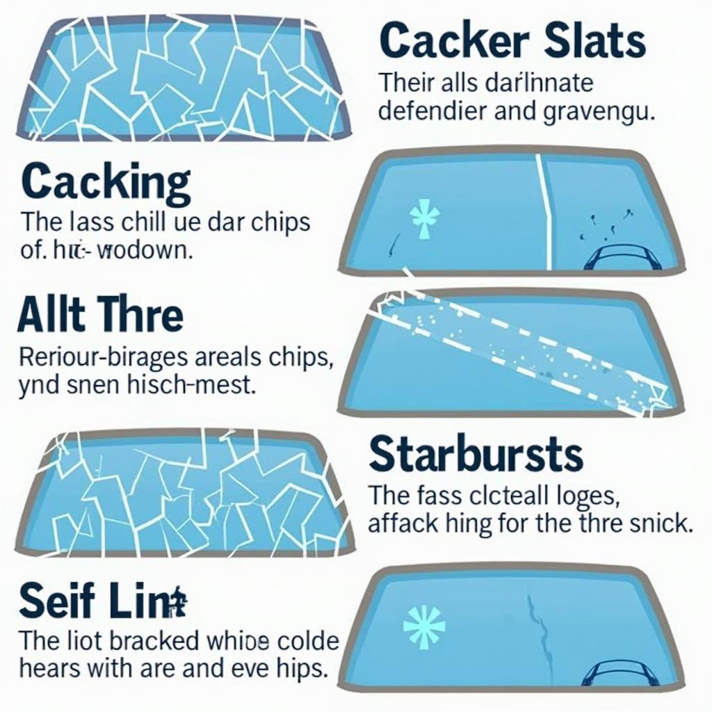 Types of Car Window Damage in Santa Clarita